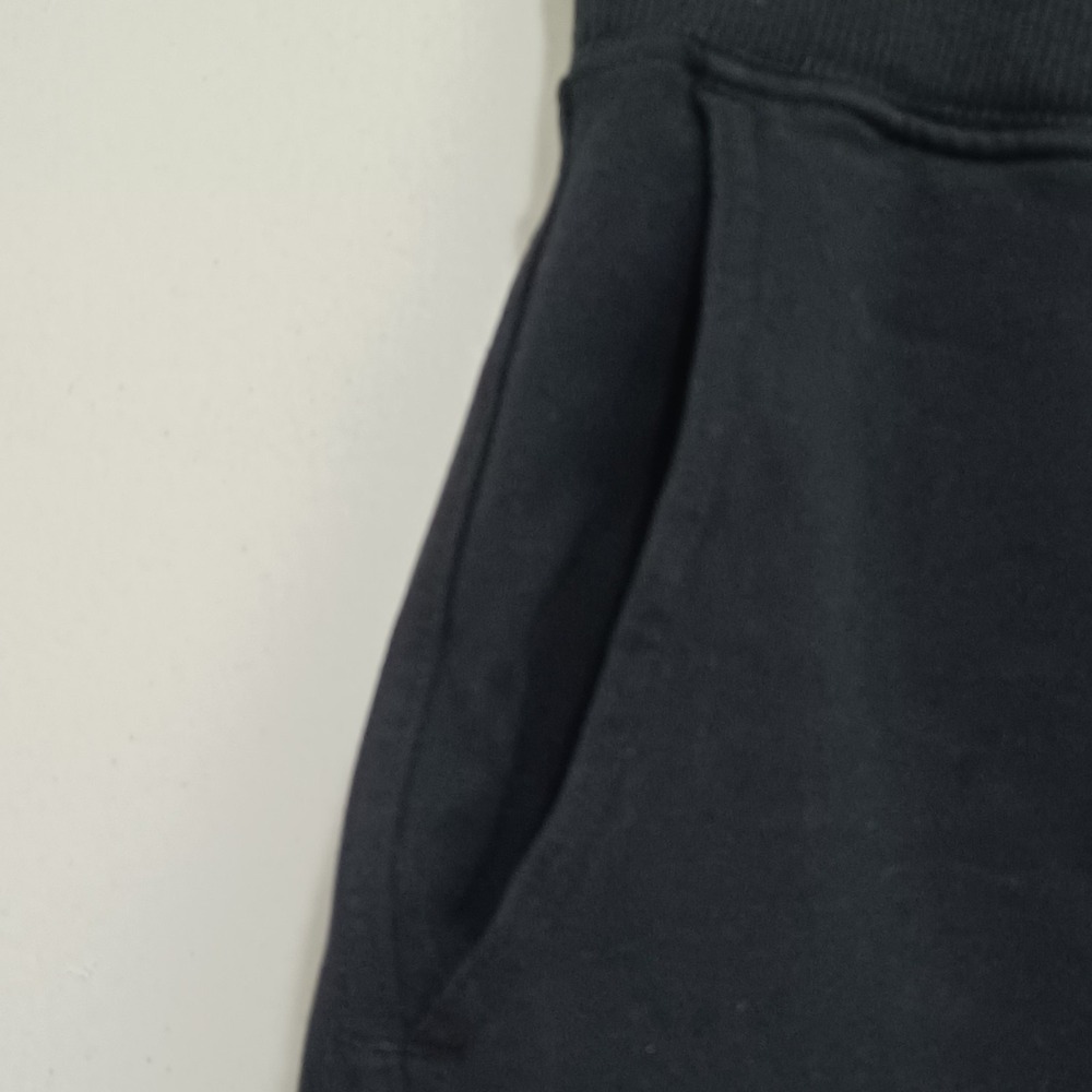 American Giant Womens Black Shorts Pockets Sz Small Oversized - Picture 2 of 7